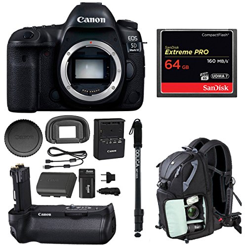 Canon-EOS-5D-Mark-IV-Body-Only-Battery-Grip-BG-E20-w-Monopd-64GB-Bundle