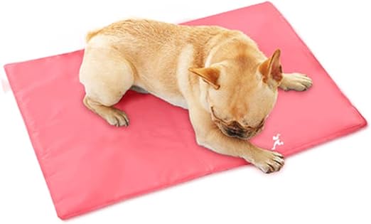 Amazon Com Utopiay Pink Dog Cooling Mat Waterproof Scratchproof Non Toxic Food Grade Gel Cooling Pad For Large Dog Help Your Pet Stay Cool This Summer Ideal For Home Travel Xl Home