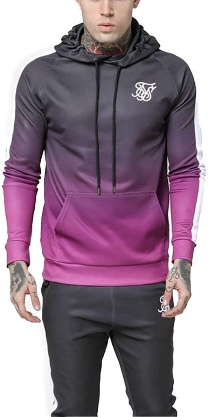 pink sik silk hoodie