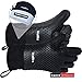 Walfos BBQ Grilling Gloves, Best Versatile Heat Resistant Grill Gloves Silicone Oven Mitts, Thick Long Waterproof Non-Slip Potholder for Barbecue, Cooking, Baking-Full Finger, Hand, Wrist Protection