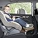 [KneeGuardKids2] Car Seat Footrest, Booster Seat Footrest (Brown)