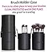 beauty Lally Professional Make Up Brush Set, Synthetic Hair, Giving You Full Coverage For Everyday Use, Soft, No Shed At All, Case and Mirror, Pack of 10