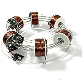 NikolaToy High tech electromagnetic Coil Accelerator - Multifunctional STEM Toy for Science Education and Creative Learning Hands-On Physics Experiment Kit for Adults (electromagnetic Coil)