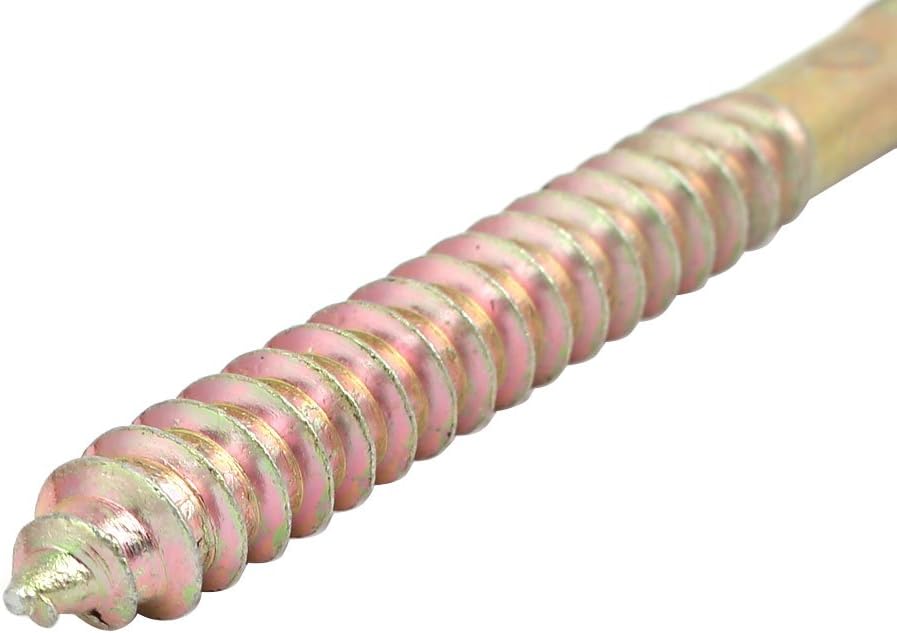 Aexit M8 Metal Double End Thread Self Tapping Screw Bolt Fastener 122mm Long 22pcs (ffd26f1cc1b5cf39f297facee3733a5a) - Image 4