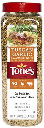 Tone's Tuscan Garlic Seasoning Blend 27 oz.