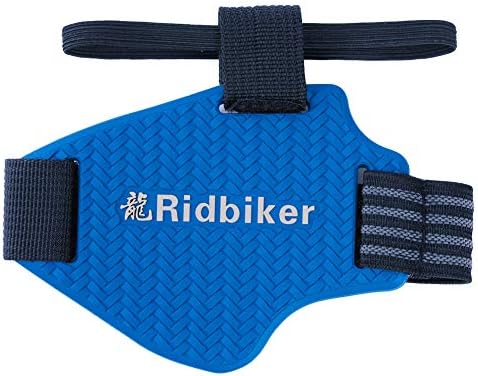 Ridbiker Motorcycle Motorbike Shift Pad Shoe Boot Cover Protective Gear (Blue Ⅲ)