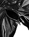 YiZYiF Sexy Women's Black Leather Look Catsuit Bodysuit with Zipper Crotch