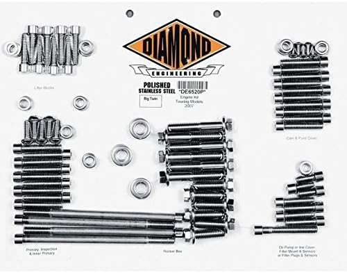 Diamond Engineering OEM-Style Polished Stainless Engine Kit DE6512HP