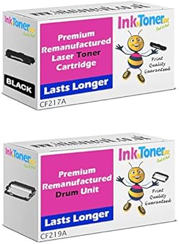 Tonerkartusche Fur Hp 17a 19a Schwarz Cf217a Cf219a Amazon De Burobedarf Schreibwaren