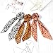 Wooyaya 6Pcs Scarves Scrunchies Tropical Travel Style Elastic Hair Bands Hair Ties Rope Ponytail Holder Hair Accessories for Women and Girls