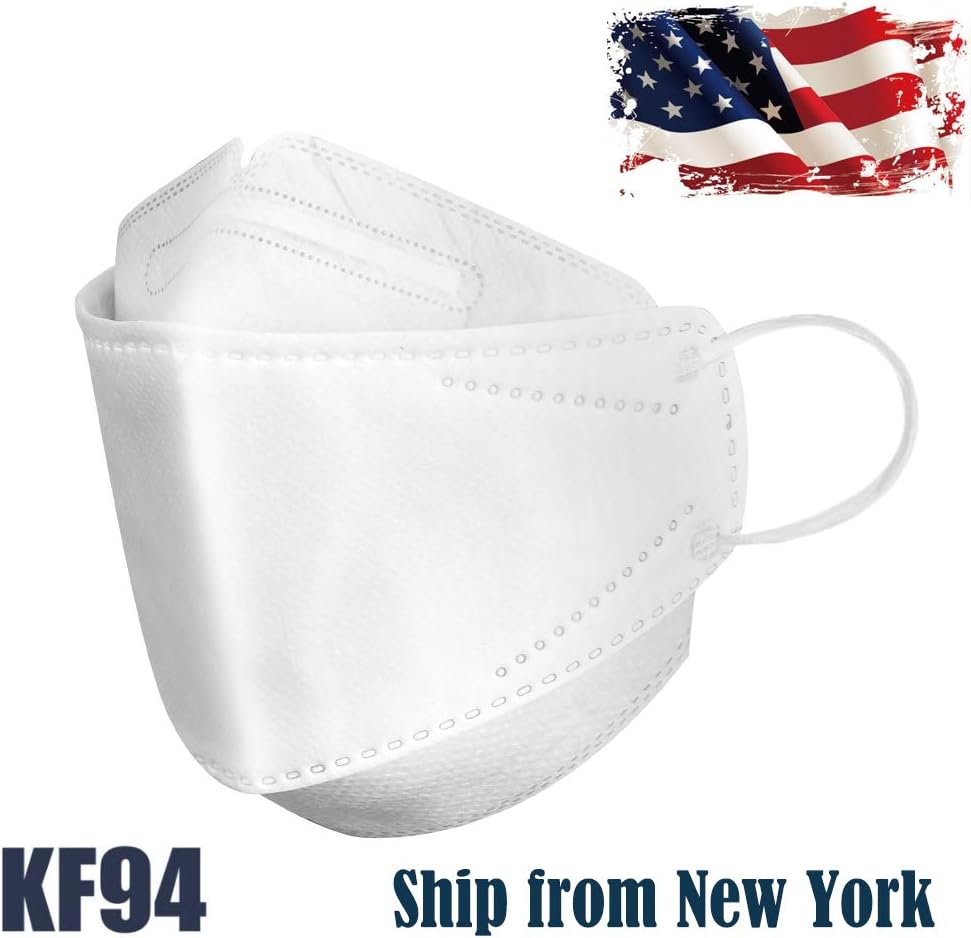 6 Packs KF94 Particulate Respirator - KF94 Face Ma-s-ks, Respirator Face Safety Co-ver, Adaptable Nose Bar, Shipped from USA, Delivery Completed in 3-5 Days