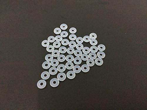 Top Valu 300pcs Clear Silicone 6mm Round Rubber Stopper Ring European Charms Beads Bracelets Can Use Alone / With Clip Lock Spacer Charm Beads