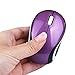 Portable Perman Cute Mini 2.4GHz Wireless 3 Buttons Optical Mouse Mice with USB Receiver for Computer PC Laptop Notebook Purple