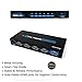 Aocome Advanced 1x4 4 Ports HDMI Powered Splitter for Full HD 1080P and 3D Support (HDMI Splitter 1 in 4 Out) V1.3 with Deep Color and HD Audio