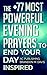 Prayer: The +77 Most Powerful Evening Prayers to End Your Day Inspired (Christian Prayer Series Book 2)