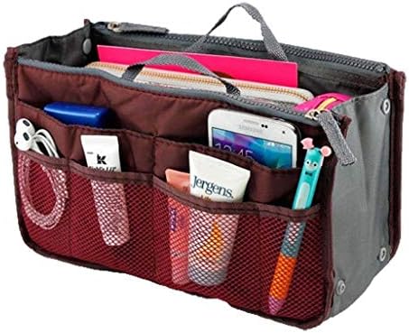 Lady Women Travel Insert Handbag Organiser Purse Large Liner Organizer Tidy Bag