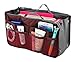 Lady Women Travel Insert Handbag Organiser Purse Large Liner Organizer Tidy Bag-Red