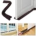Buzfi Amazing Twin Door Draft Dodger, Guard Stopper, Money-Energy Saving Home Decor, Door Draft Stopper