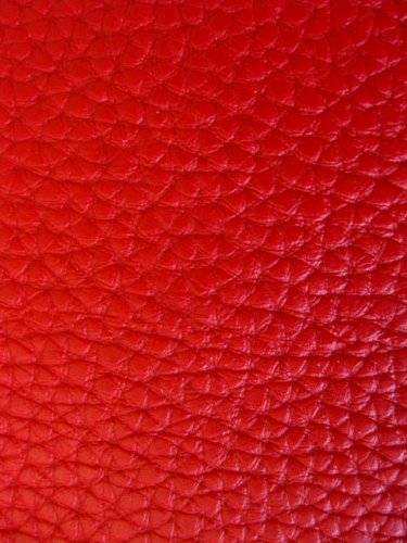 Faux Leather Fabric Calf Atomic Red
