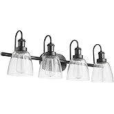 Quorum 4 Light Bath Vanity in Transitional Style-10.5 Inches Tall and 30.25 Inches Wide