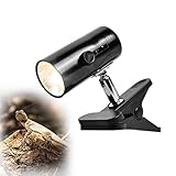 LUCKSTAR Reptile Lamp Holder - 360-degree Rotating Adjustable Habitat Lighting & Heat Clamp Lamp Fixture - UV UVB Infrared Emitter Heat & Light Stand For Tortoise / Lizard / Gecko