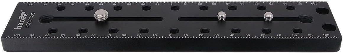 Haoge HQR-CT220 220mm Camera Quick Release QR Plate for Cartoni Focus Focus 8S, Focus HD, e-Focus, Lambda 10, HiDV, Smarthead - Image 4