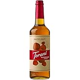 Torani Puremade Syrup, Hazelnut Flavor, Glass Bottle, Natural Flavors, 25.4 Fl. Oz, 750 mL