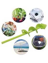 Blika Auger   Broca para plantas de jardín, con bombilla de 0.6 x 3.5 in, maceta rápida, bombilla y alargador de ropa de cama para taladro hexagonal de 3 8 pulgadas (Upgrate Versio)