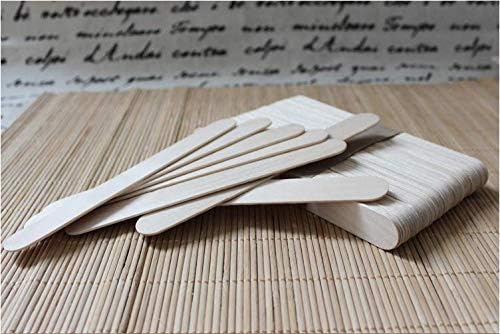 Waymeduo Disposable Tongue Stick Medical Tongue Depressor Scraping Wax Stick Beauty Hair Removal waxing 100pc