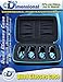 eD ELITE QUAD STORAGE CASE for your active 3D Glasses with 4 Microfiber Cleaning Cloths for 3-D glasses with foldable arms by eDimensional Elite Seriesthumb 4
