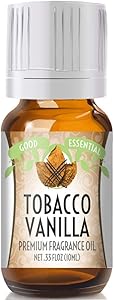 Tobacco Vanilla Scented Oil by Good Essential (Premium Grade Fragrance Oil) - Perfect for Aromatherapy, Soaps, Candles, Slime, Lotions, and More!