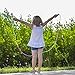 Daju Kids Jump Rope - Set of 2 - Adjustable Jump Rope & Skipping Rope Toy - Rainbow Colored, 7ft Long