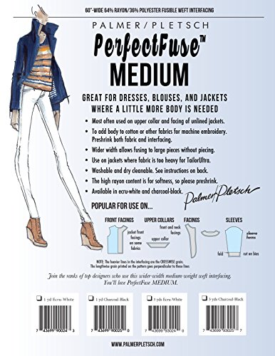 Perfect Fuse Medium Black/Charcoal One yard