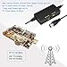 HDTV Antenna,130+ Miles Long Range Indoor Digital TV Antennas with Switch Amplifier Signal Booster for Local Channels 4k HD 1080P 2016P All Older TV's - 16.5ft Coax Cable