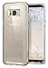 Spigen Neo Hybrid Crystal Glitter Designed for Samsung Galaxy S8 Plus Case (2017) - Gold Quartz