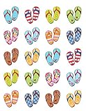 Teacher Created Resources Flip Flops Stickers (5649)