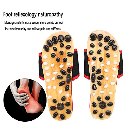 Foot-Massage-Slippers-Reflexology-Naturopathy-Acupuncture-Plantar-Fasciitis-Health-Care-Massage-Shoes-to-Reduce-Foot-Pain-for-Men-and-Women-Red-38