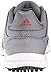 adidas Men's Tech Response Golf Shoe, Iron Metallic/White, 12.5 M US