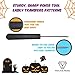 Pumpkin Carving Kit - 4-Piece Reusable Stainless Steel Tools Set with 10 Halloween Carving Pattern Stencils