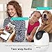 1080P Pet Camera, Home Camera 2 Way Audio, Baby Monitor Night Vision, Motion Detection, Compatible with Alexa Echo Show, Indoor Camera, Baby Camera with Cloud Storage (White)