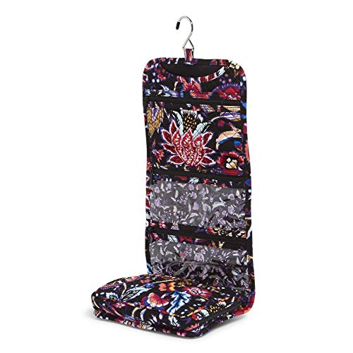 Vera Bradley Signature Cotton Compact Hanging Travel Organizer, Foxwood