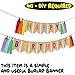 Highly Recommended Happy Birthday Burlap Banner - Multicolored Tassels Design Colorful Ribbon For Kid Baby Adults Birthday Party Decorations