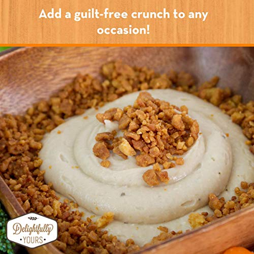 Delightfully Yours Parmesan Cheese Bits Gluten Free Salad Topping