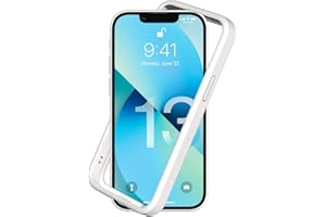 RhinoShield Bumper Case Compatible with [iPhone 13 mini] | CrashGuard NX - Shock Absorbent Slim Design Protective Cover 3.5M / 11ft Drop Protection - White