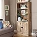 Crossmill Collection Weathered Bookcase 3-shelves with Bottom Storage Bookshelf