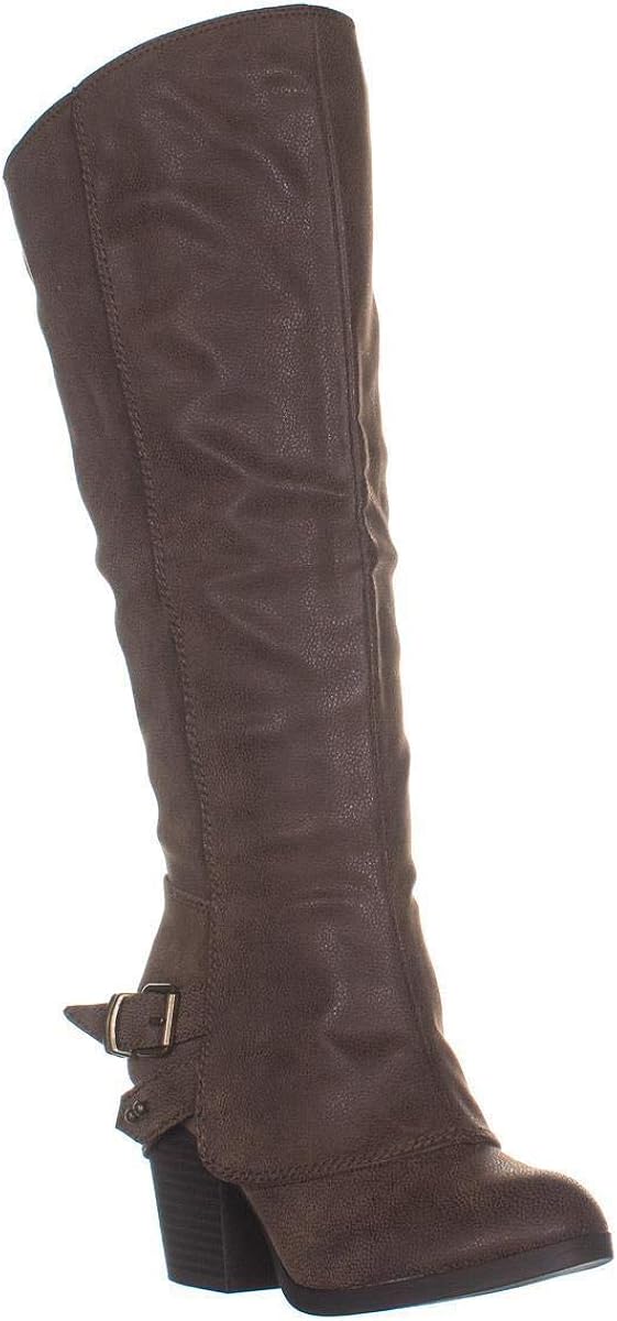 taupe calf boots