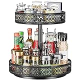 Lazy Susan Organizer 2 Tier - Turntable Spice Rack