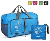 Raqpak Travel Duffel Bag Foldable for Gym or Luggage, Multiple Colors