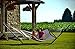 Vivere 15' Sturdy and Durable Powder Coated Steel Heavy Duty 3-Beam Hammock Stand - Black - 450 lb Weight Capacity