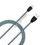 Lightning Cable, Jackpower 5FT MFI Certified Charger USB Nylon Braided Cable 8 Pin Sync USB Charging Cord for iPhone 6 / 6 Plus/6s/6sPlus/SE,iPhone5/5s/5c,iPad iPod (Blue)